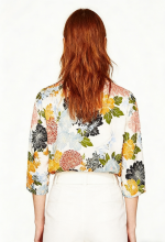 Fresh floral print blouse - Image 4