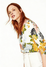 Fresh floral print blouse - Image 3
